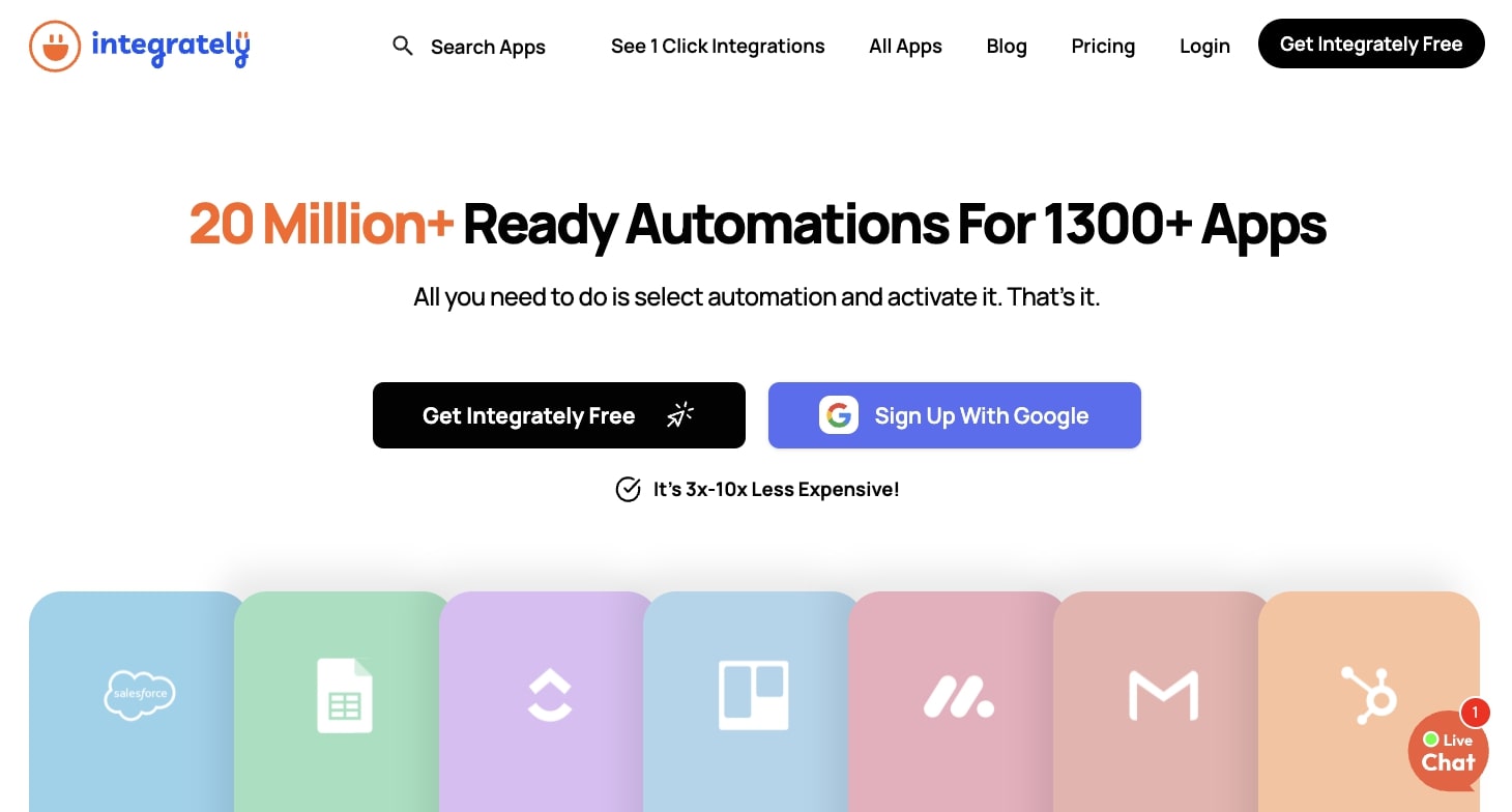 Integrately automation tool