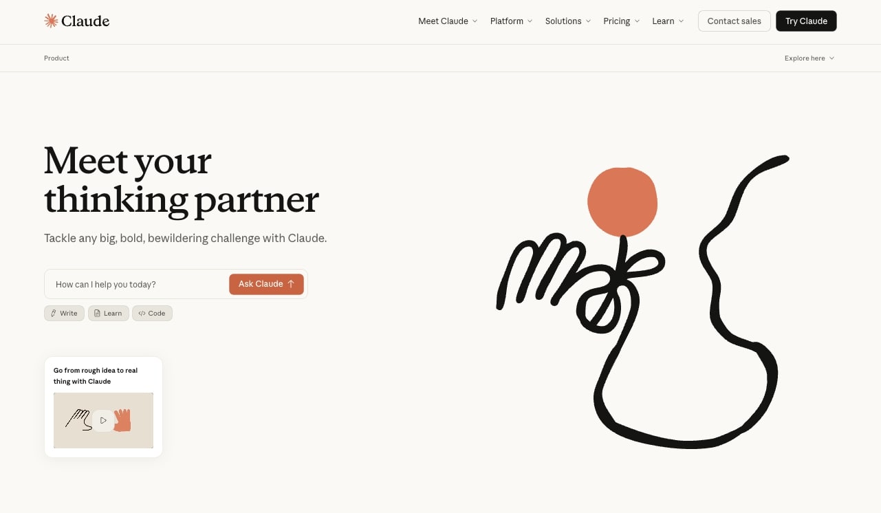 Claude AI chatbot