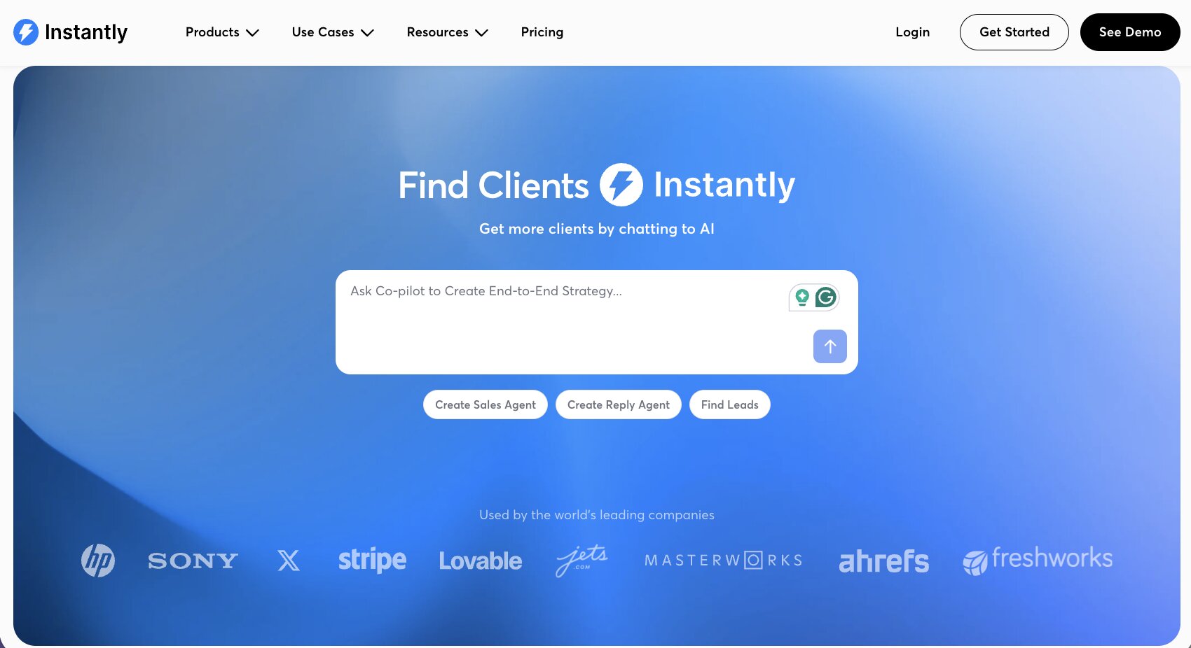 Instantly AI tool